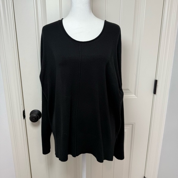 French Connection Sweaters - French Connection Black Long Sleeve Sweater